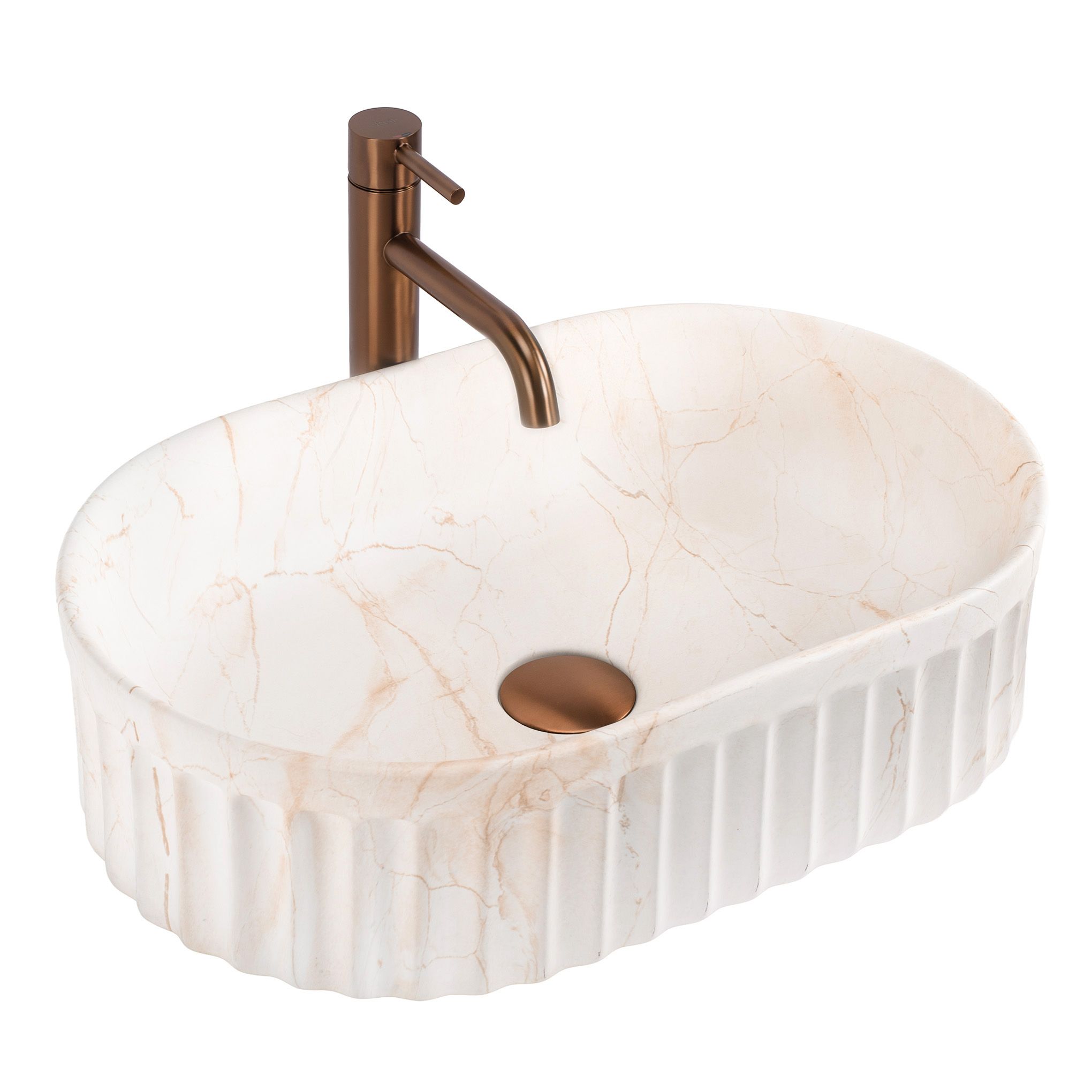 Countertop Washbasin Rea Georgia Beige