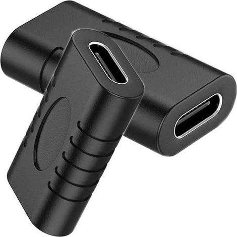 Due Adattatori Usb-c, Un Adattatore Usb-c Femmina-femmina E Un Connettore Di Prolunga Da Usb-c A Usb 3.1, Adatti Per Tablet, Telefoni Cellulari E Laptop.