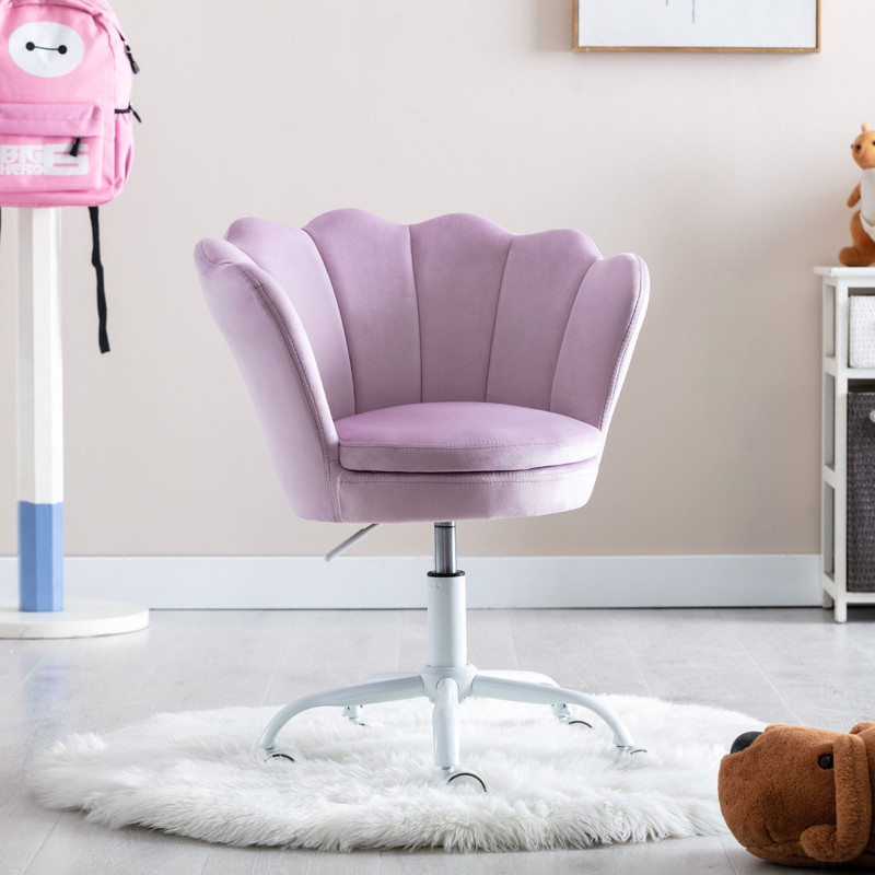 Wahson Office Chairs - Wahson Chaise Enfant En Velours Chaise De Bureau