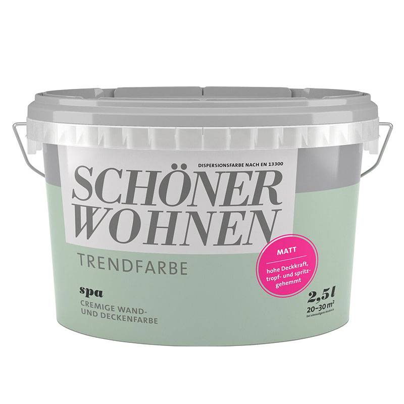 Sw Trend Wandfarbe Matt 2,5l Spa 6507