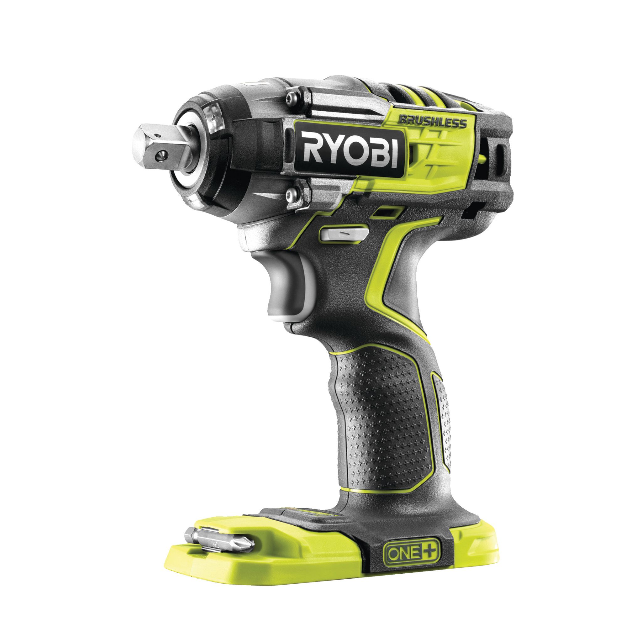 Ryobi - Akku-Schlagschrauber Brushless 18V One+ - 4 Modi - 1/2" Vierkantaufnahme + 1/4" Sechskantadapter - R18iw7-0 4892210164568 - Image 4