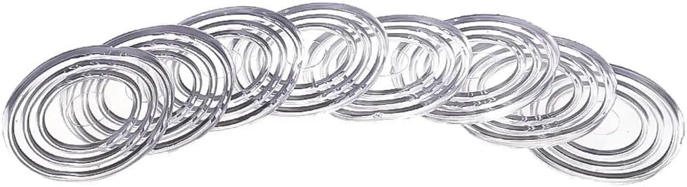 Patins ronds transparents en PVC pour verre de table, coussinets antidérapants, lot