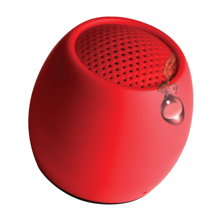 Boompods Bluetooth-Lautsprecher - Zero - Rot - Wasserdicht - Freisprecheinrichtung - Bluetooth 5.0 - Bild 4