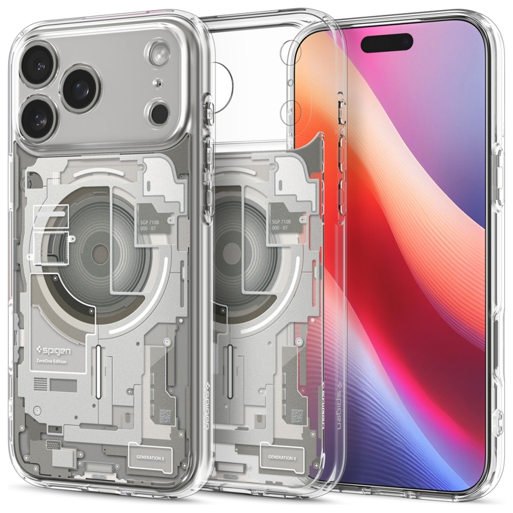 Spigen Ultra Hybrid Zero One MagSafe (Apple iPhone 17 Pro Max), Smartphone Hülle, Transparent - Bild 3