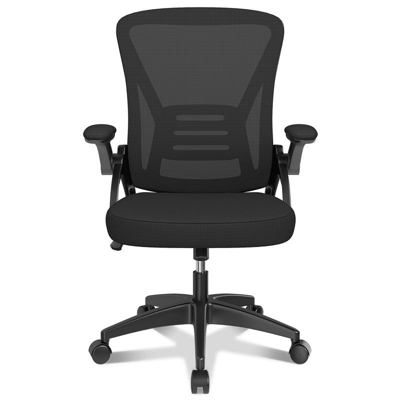 Chaise De Bureau Ergonomique - À Roulette - Soutien Lombaire Dossier