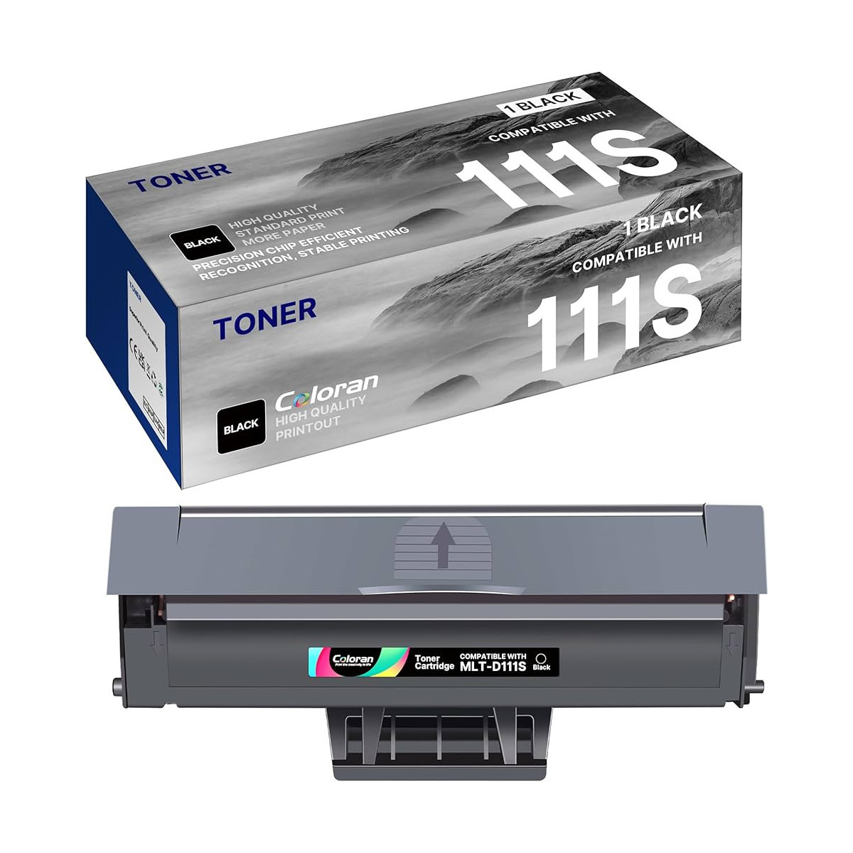 G&g Toner Compatibile Samsung Mlt-d111s/els Nero Con Chip 1000 Pagine