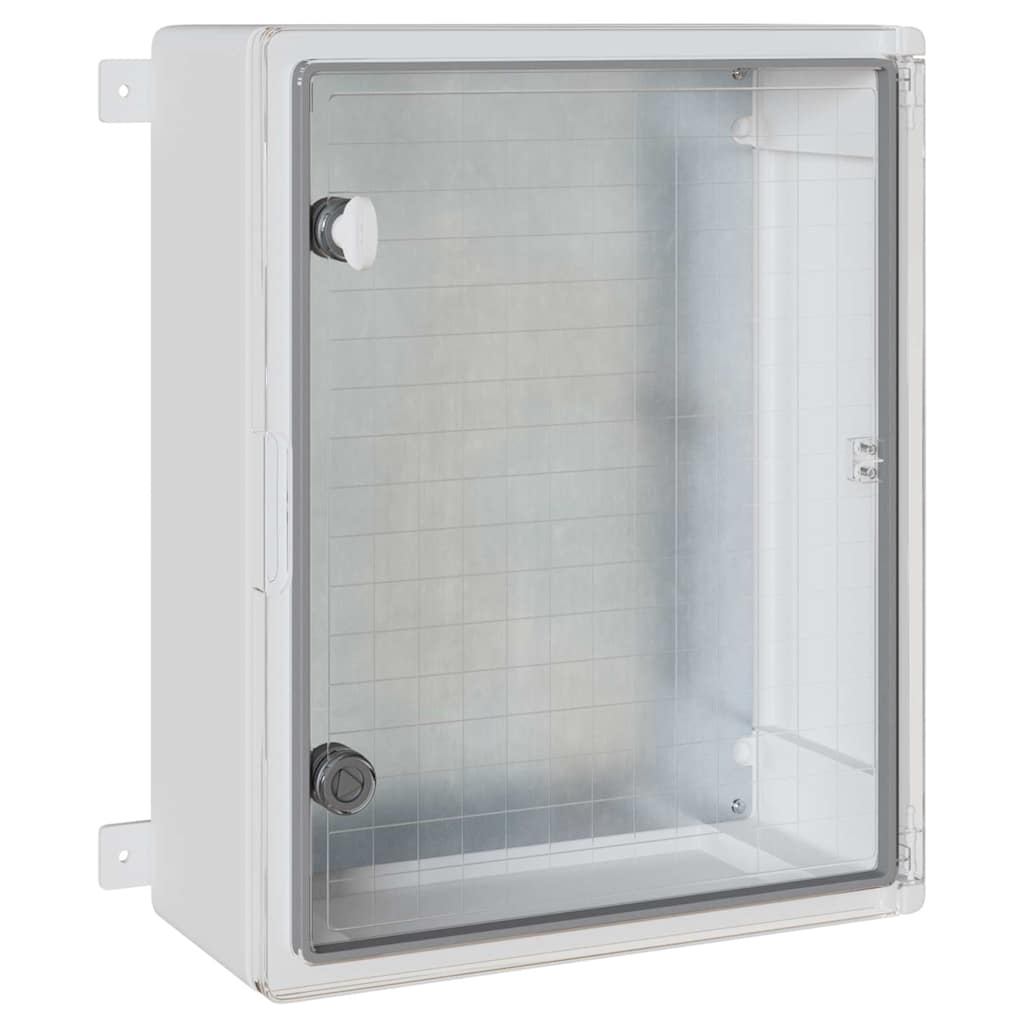 Armoire de rangement d'atelier en plastique ABS gris, 40 x 17,5 x 50 cm, montage facile