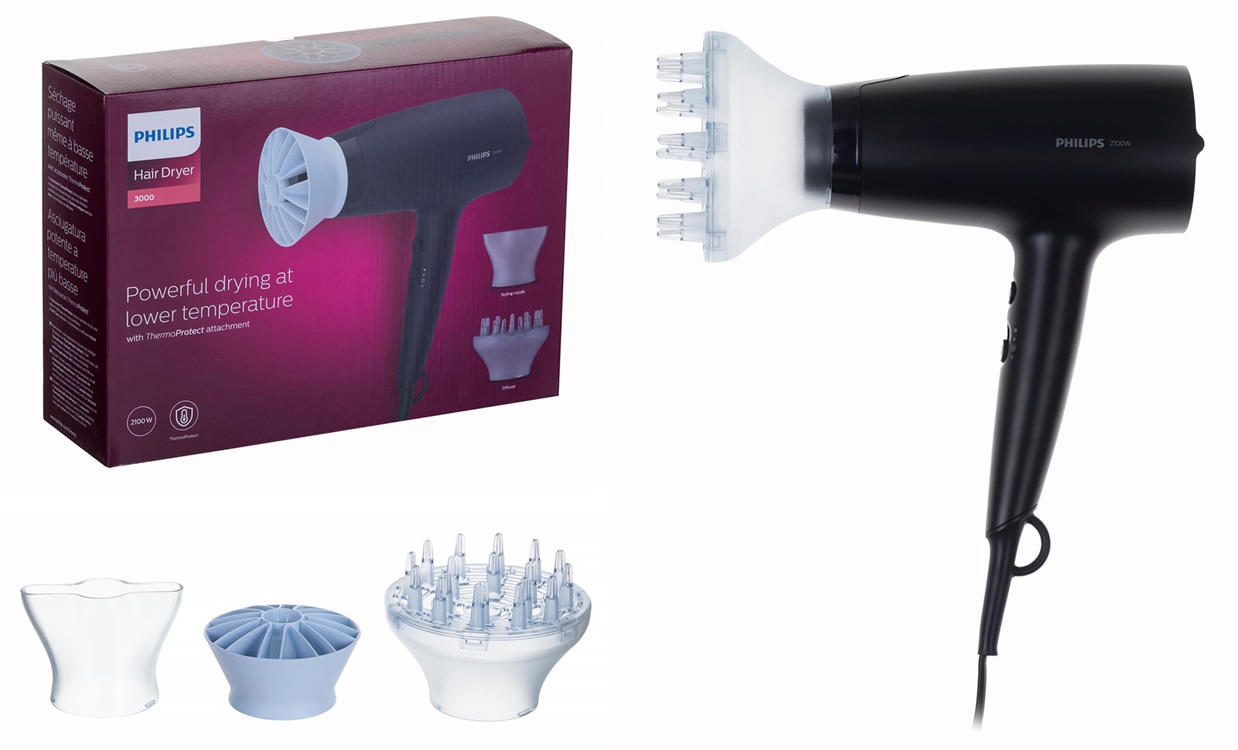 Philips Haartrockner Fhne 3000 Series - 2100 W - Bild 6