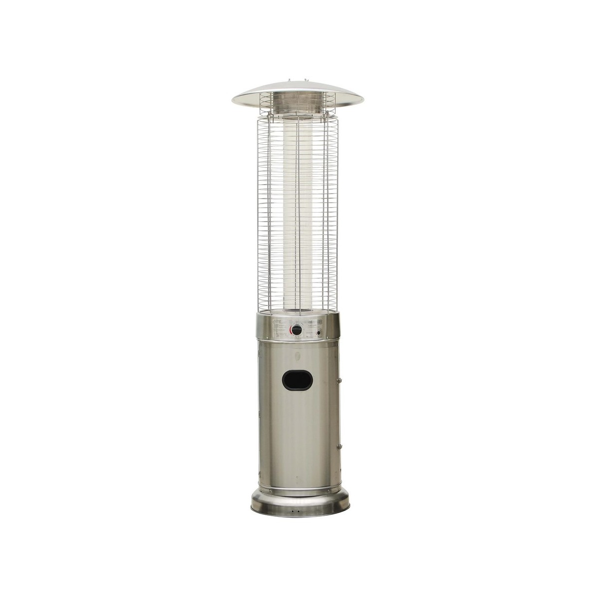 Qlima - Stufa Gas Pgf1211 Argento Da Esterno