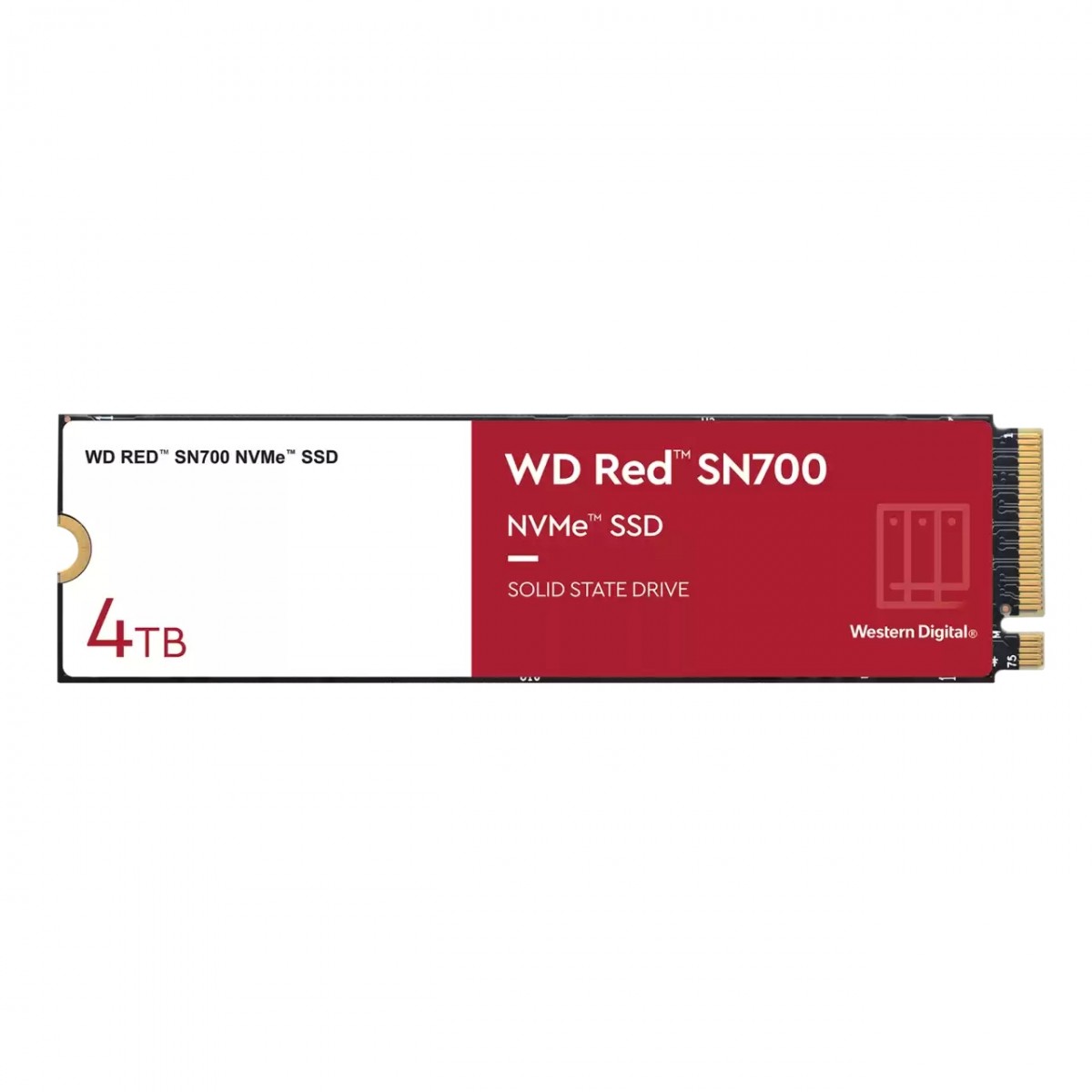 Western Digital Red WD SN700 NVMe, 4 TB, M.2, 3400 MB/s, 8 Gbit/s - Image 5