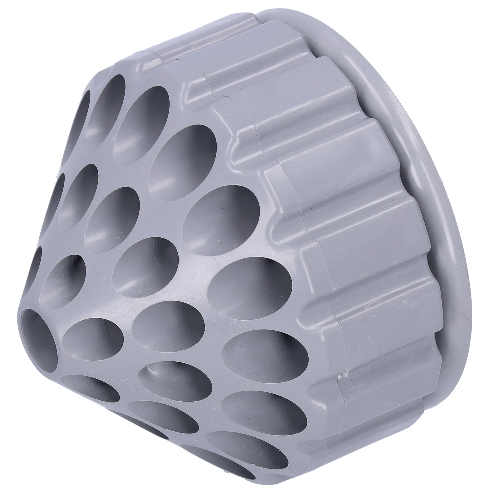 Porte-embouts rotatif pour forets et embouts, plastique, fond drainant, 10,3 cm