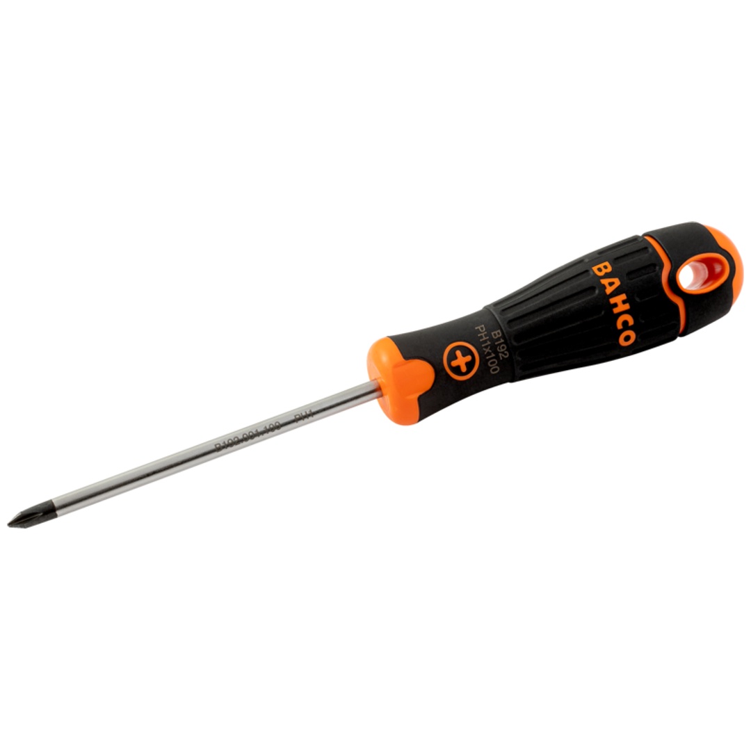 Bahco Fit Phillips-Schraubendreher Mit 2-Komponenten-Griff, Ph3 X 150 Mm