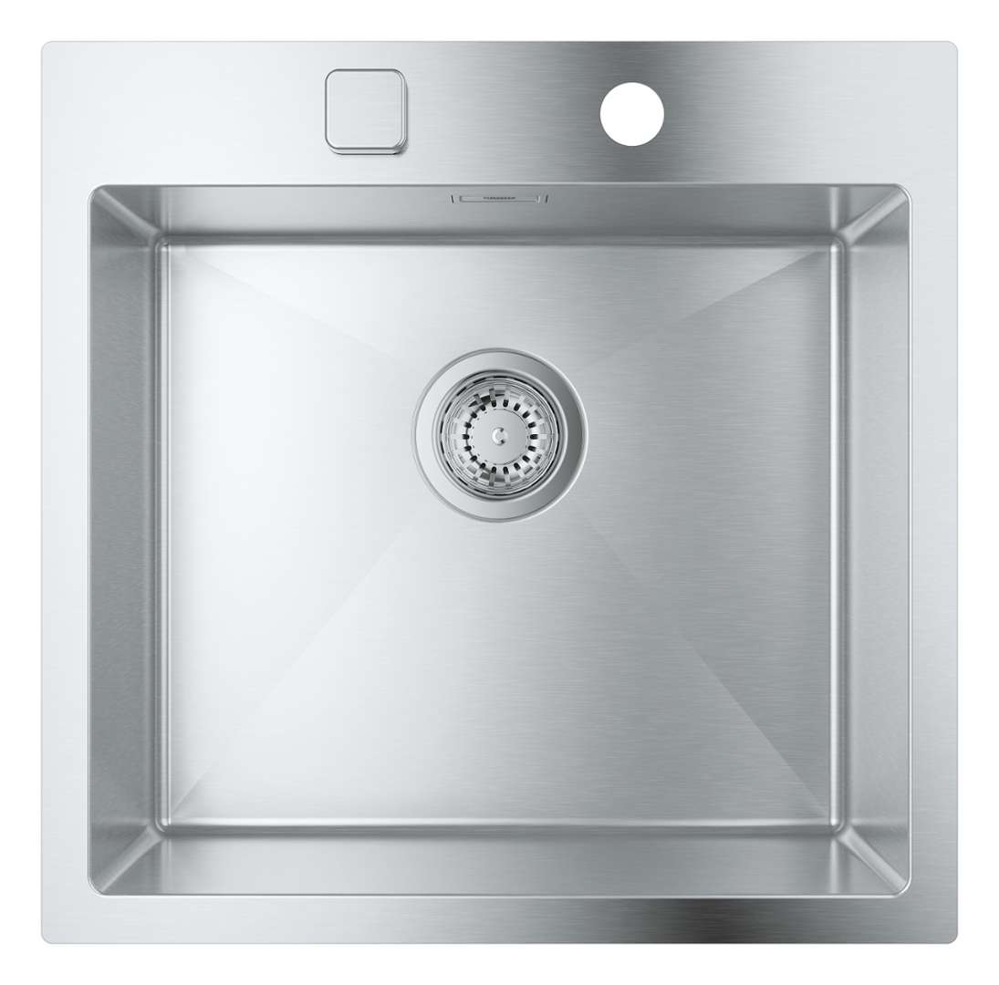 GROHE Edelstahlspüle K800 31583_1 1 Becken 518x510mm, 31583SD1 31583SD1