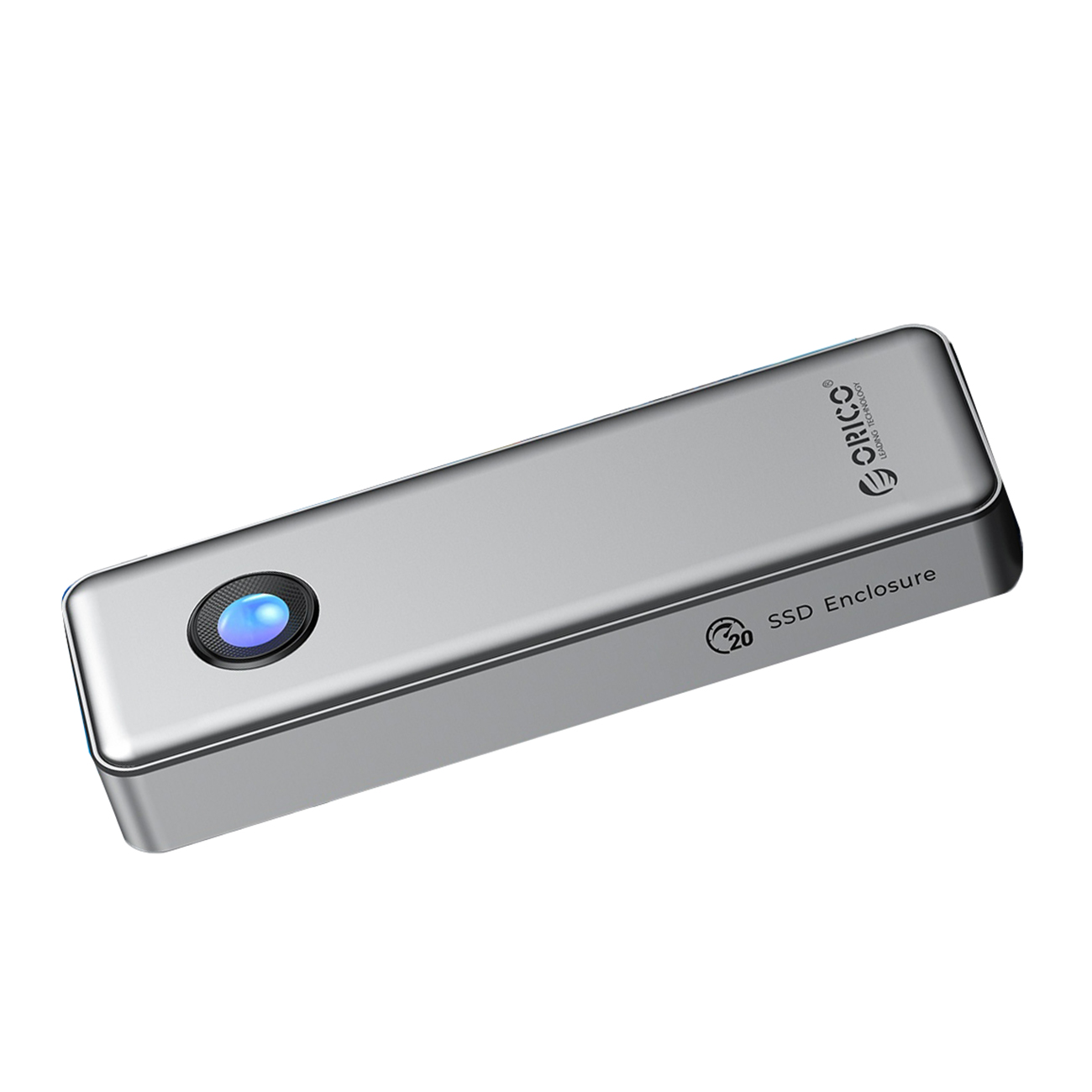 Orico Other Computer Accessory OUM2-G20 M.2 NVME USB-C 3.2 20Gb/s Disk Drive - Silver (M.2), Festplattengehäuse, Silber, Grau - Bild 4