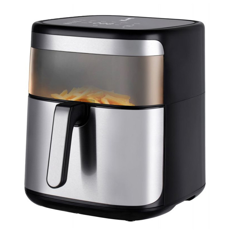 Friggitrice Ad Aria Da 10 Litri Friggitrice Ad Aria Programmabile Da 1700 W Con Timer Friggitrice Senza Olio Con Pannello To