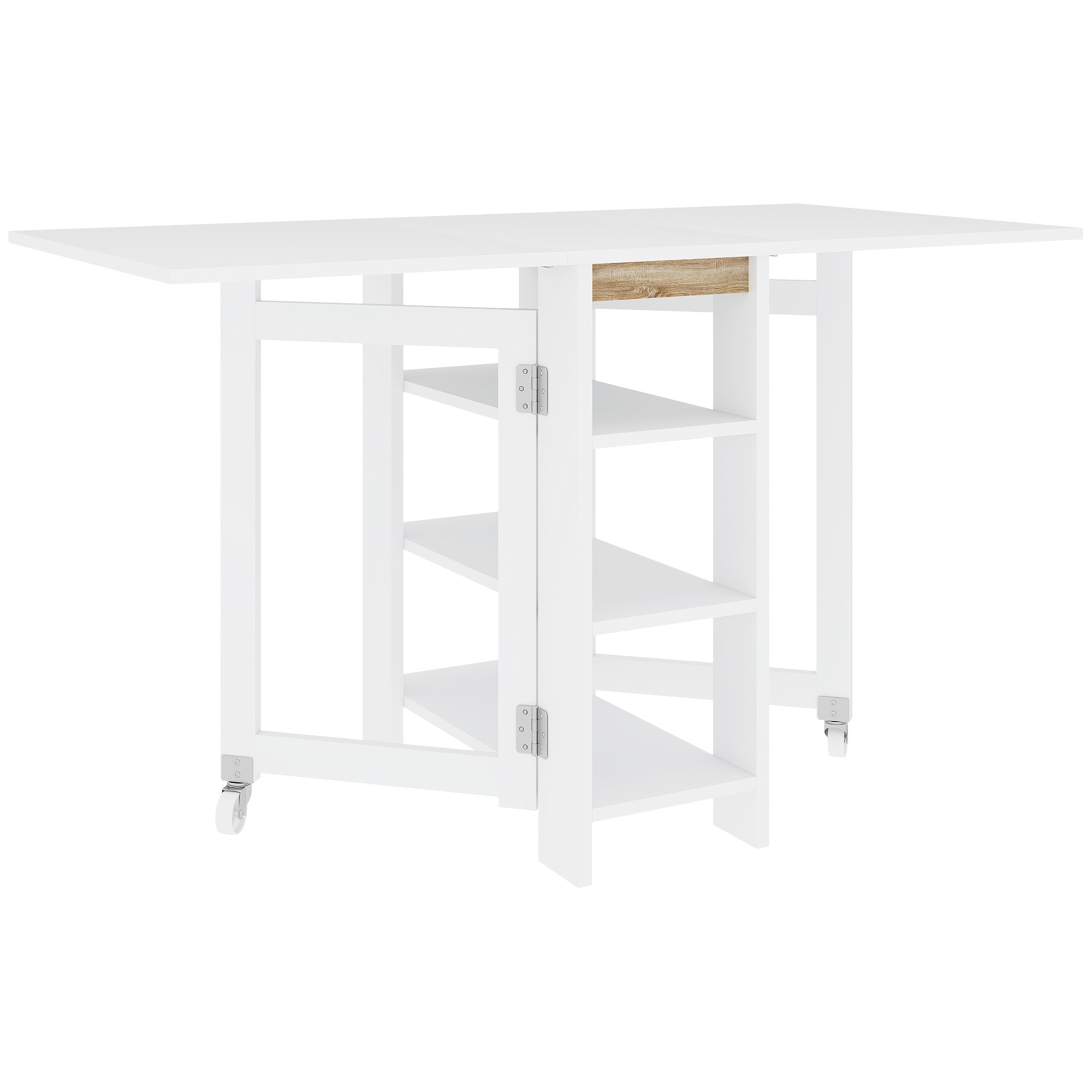 Table À Manger Pliable - Roulettes