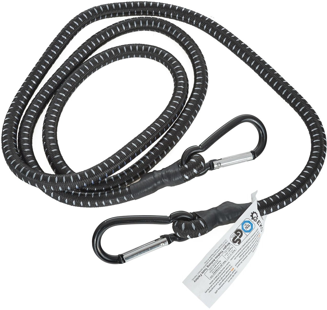 Import Elastisches Seil Geko 10 Mm 150 Cm Mit Metallkarabinern