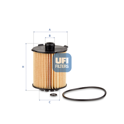 Oem Ufi 25.110.00 Ufi Ölfilter