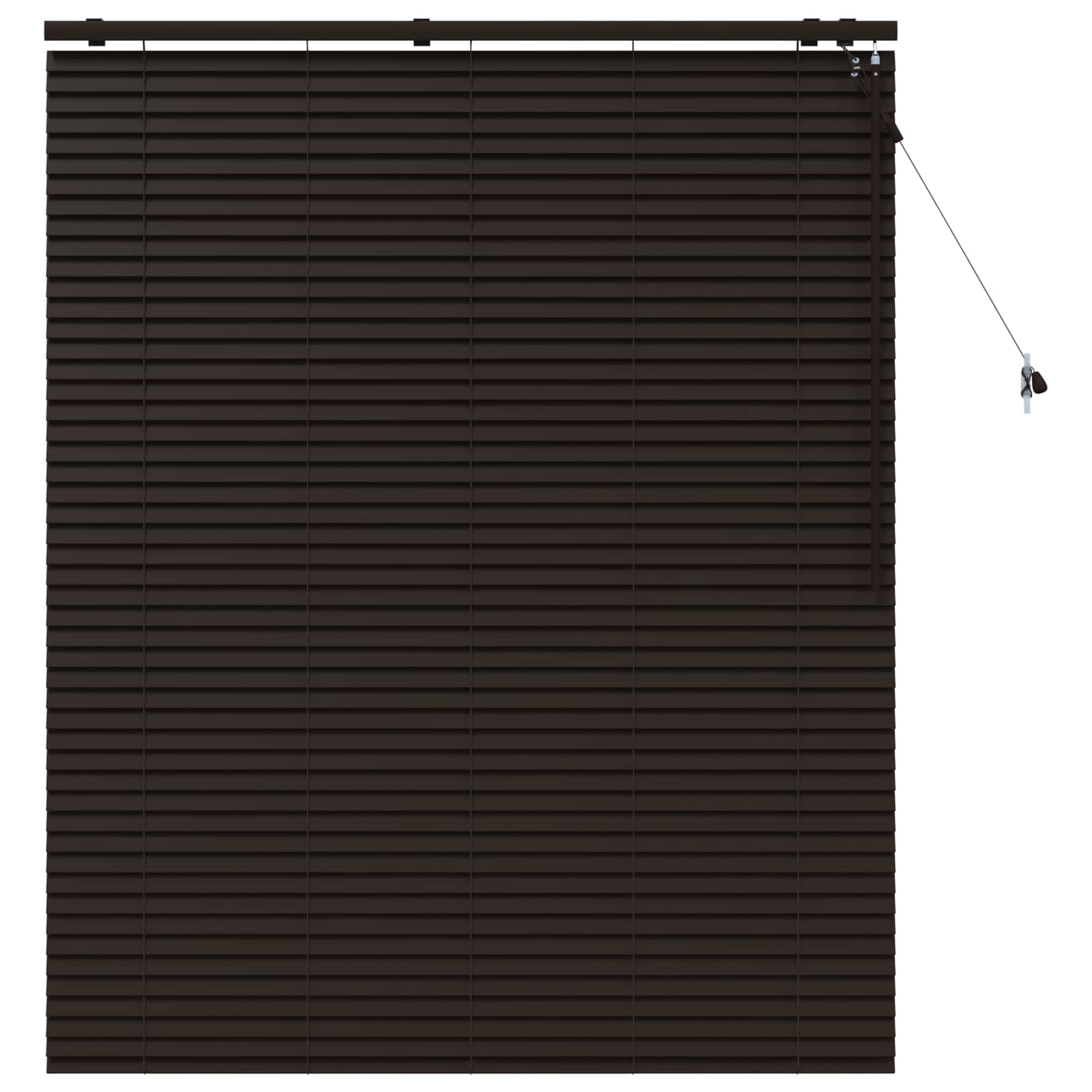 Vidaxl Dunkelbraun Venetian Blind Dark Brown 140 X 160 Cm 35 Mm