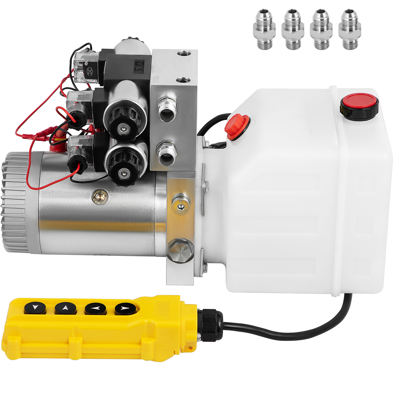 Mophorn - Pompa Idraulica, Unit� Di Potenza A Doppia Azione, 12 V Cc,  MOPHORN