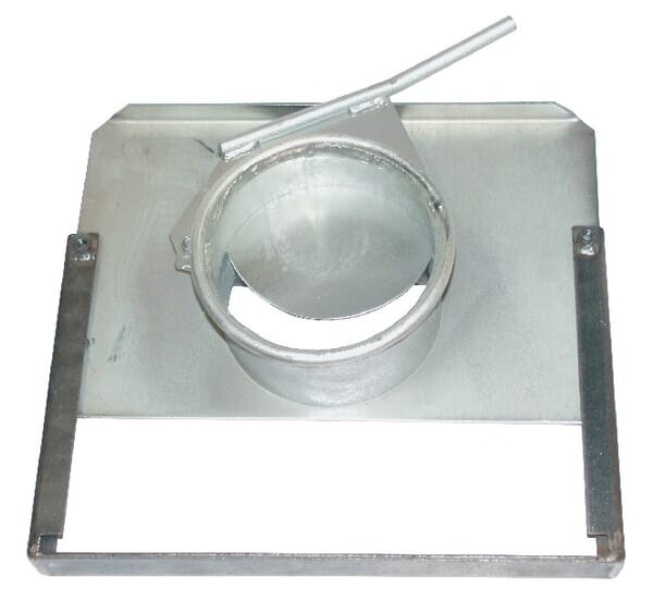 Piastra Di Chiusura I Con Tubo 150 Mm Universale Ks400220r