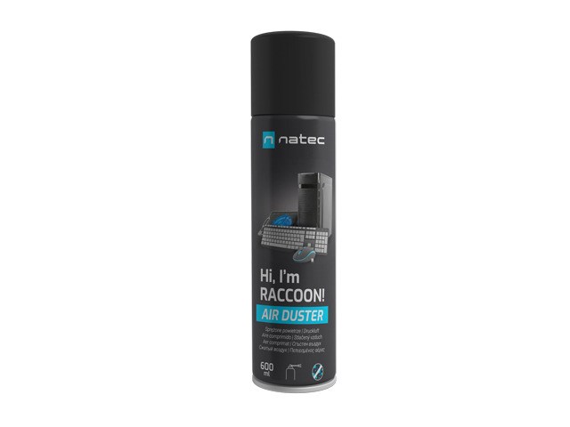 Natec Mehrfarbig Raccoon Air 600Ml Druckluft