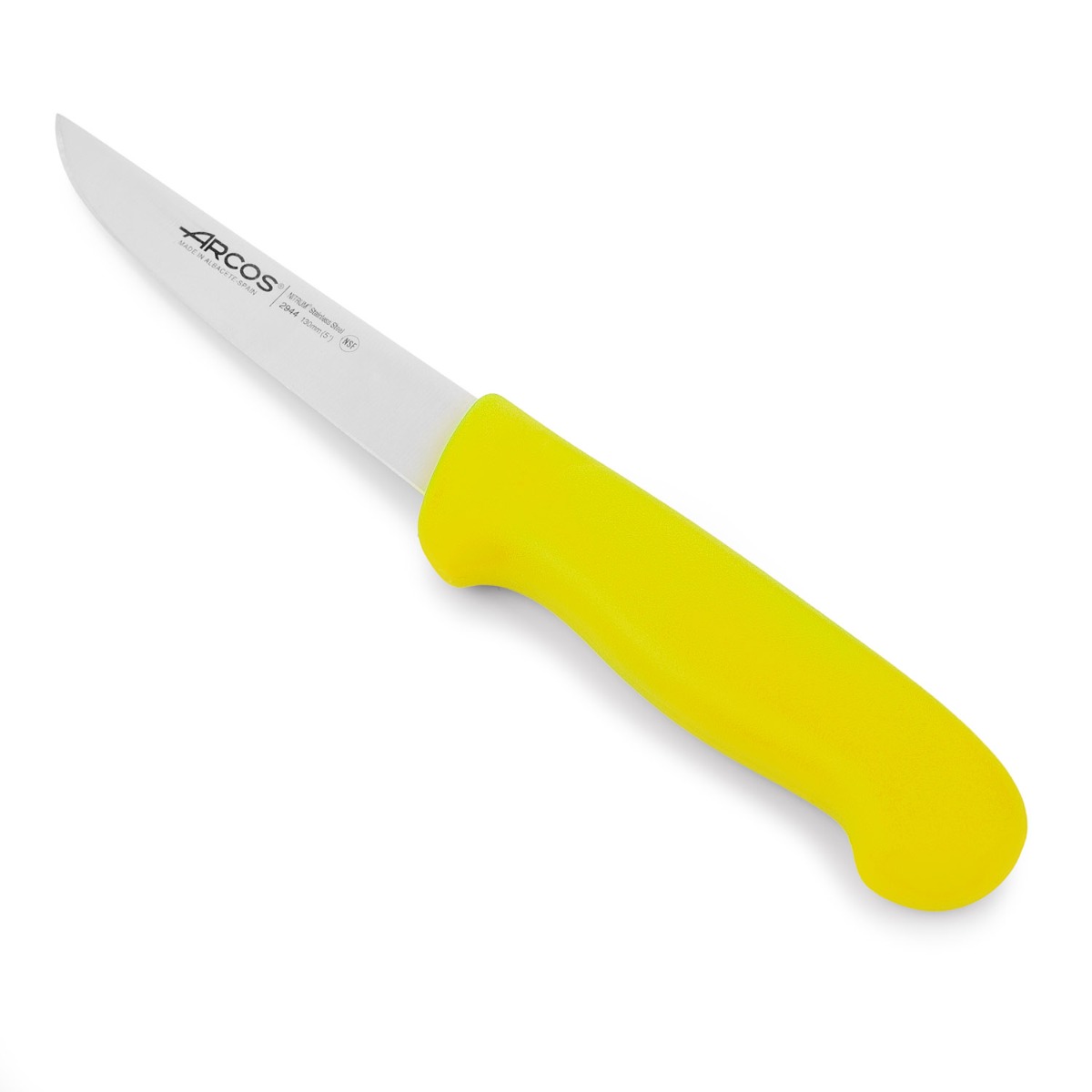 Arcos Gelb Ausbeinmesser Farbe - Prof 294400 In Edelstahl Nitrum Und Mango Ergonomische E Polypropylenklinge Und 13 Cm Klinge, Schaukasten