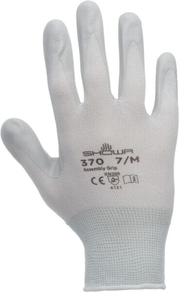 SHOWA Präzisions-Handschuhe 370 8 Weiß, 8/L - Bild 4
