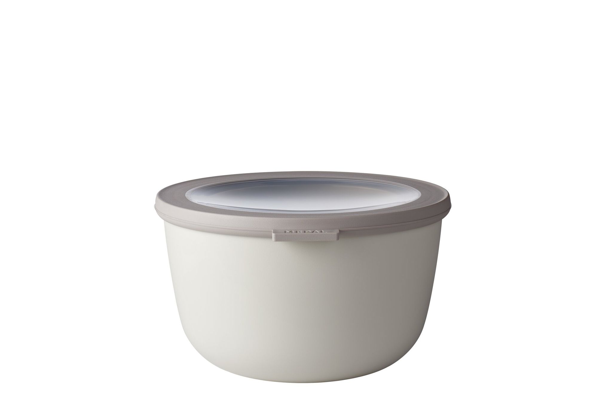 Mepal - Multi Bowl Rund Cirqula - 2000 ml - Nordic white | Mikrowellen Geschir - Geeignet als Luftdichte Aufbewahrungsbox für Kühlschrank, Mikrowellengeschirr & als Frischhaltedosen - Bild 12