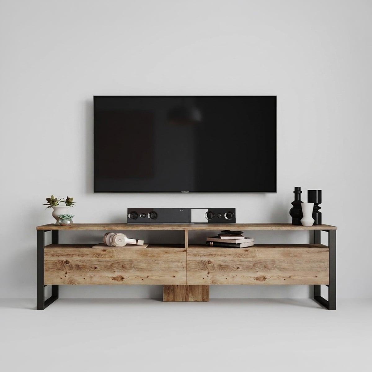 Skye Decor Braun Tv Möbel, Jakobe (180 X 35.50 X 56 Cm) - Image 2