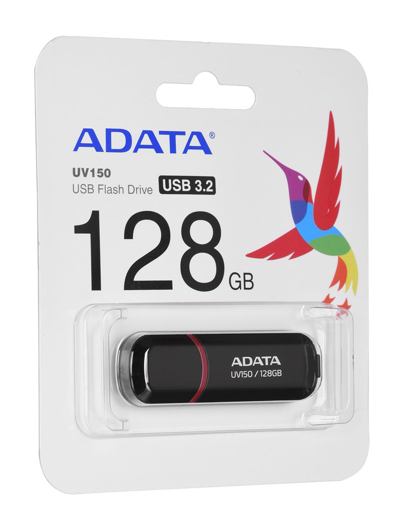 A-Data DashDrive UV128 - Schwarz - 128GB - USB-Stick - Bild 4