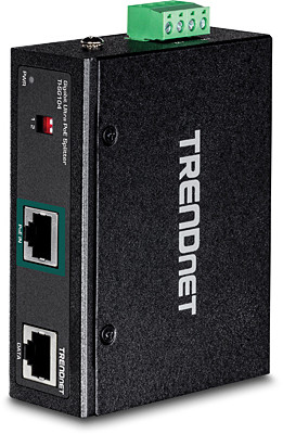 TRENDnet TI-SG104 Industrieller Gigabit UPoE Splitter - Image 4