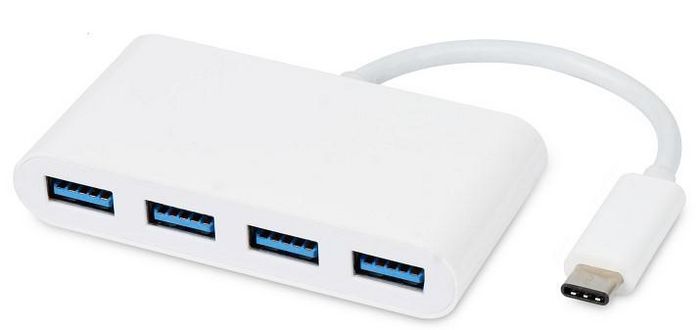 Microconnect Mehrfarbig Usb-C Multiport-Adapter-Hub