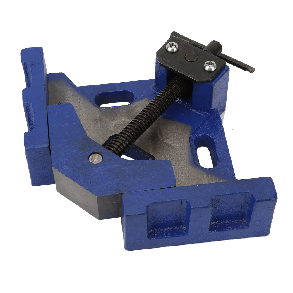 Pince d'angle droit 90° en fonte, mâchoire 103 mm, ouverture 54 mm, pour soudage bois et métal