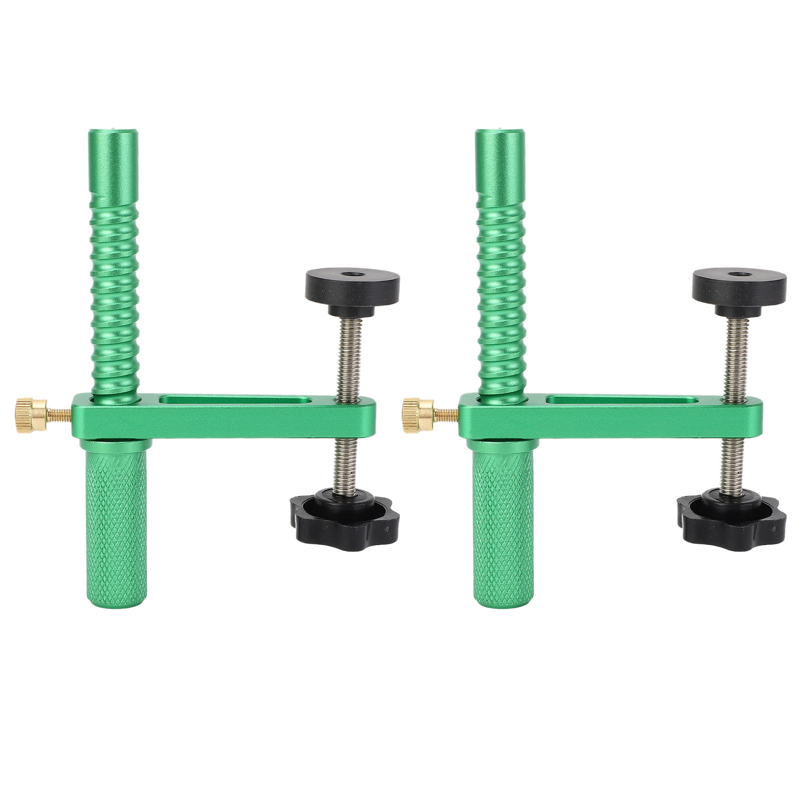 Pince à bois pour chien d'établi en alliage d'aluminium, trou de 20 mm, 2 pièces