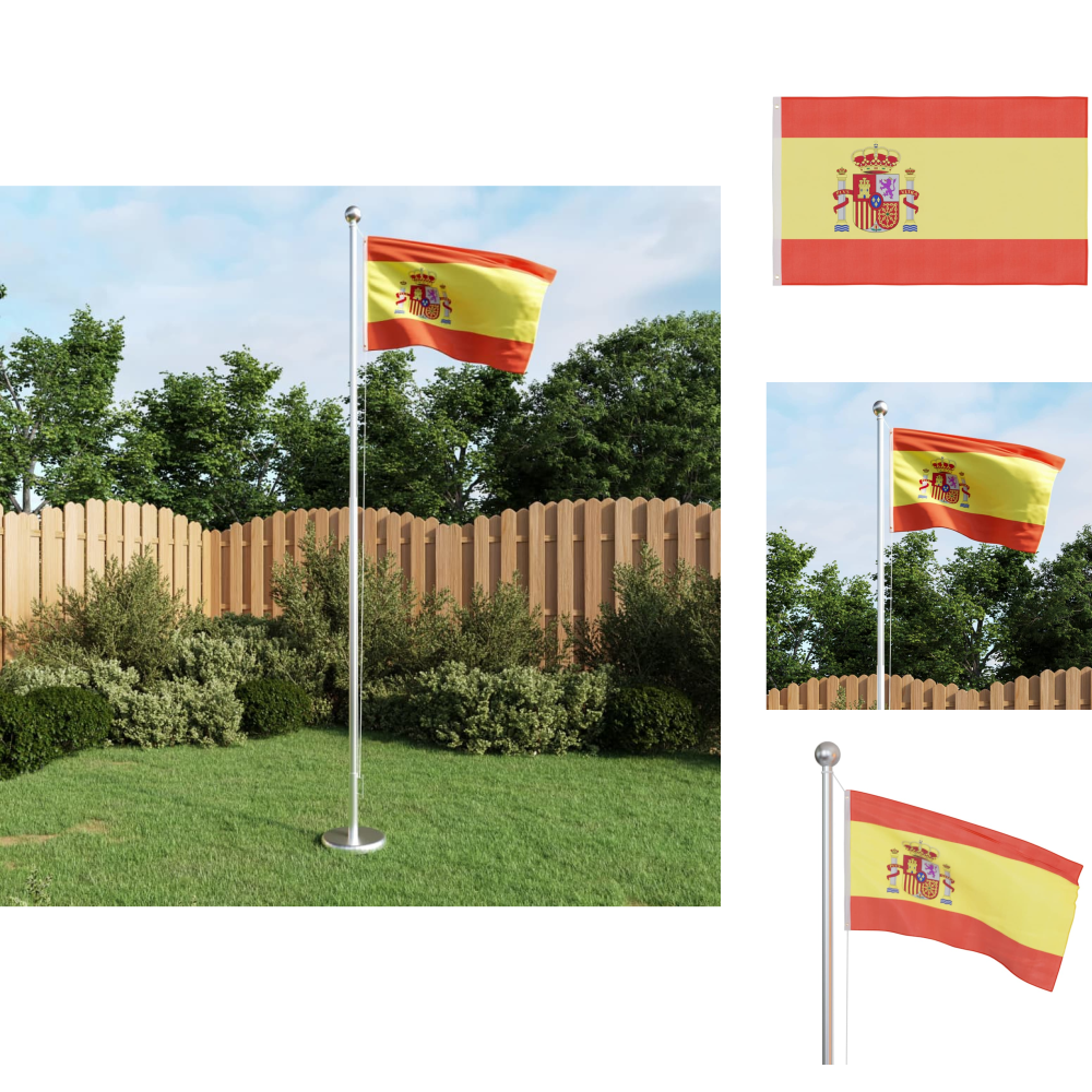Vidaxl Flaggen & Windsäcke - Living Flagge Spaniens 90 X 150 Cm