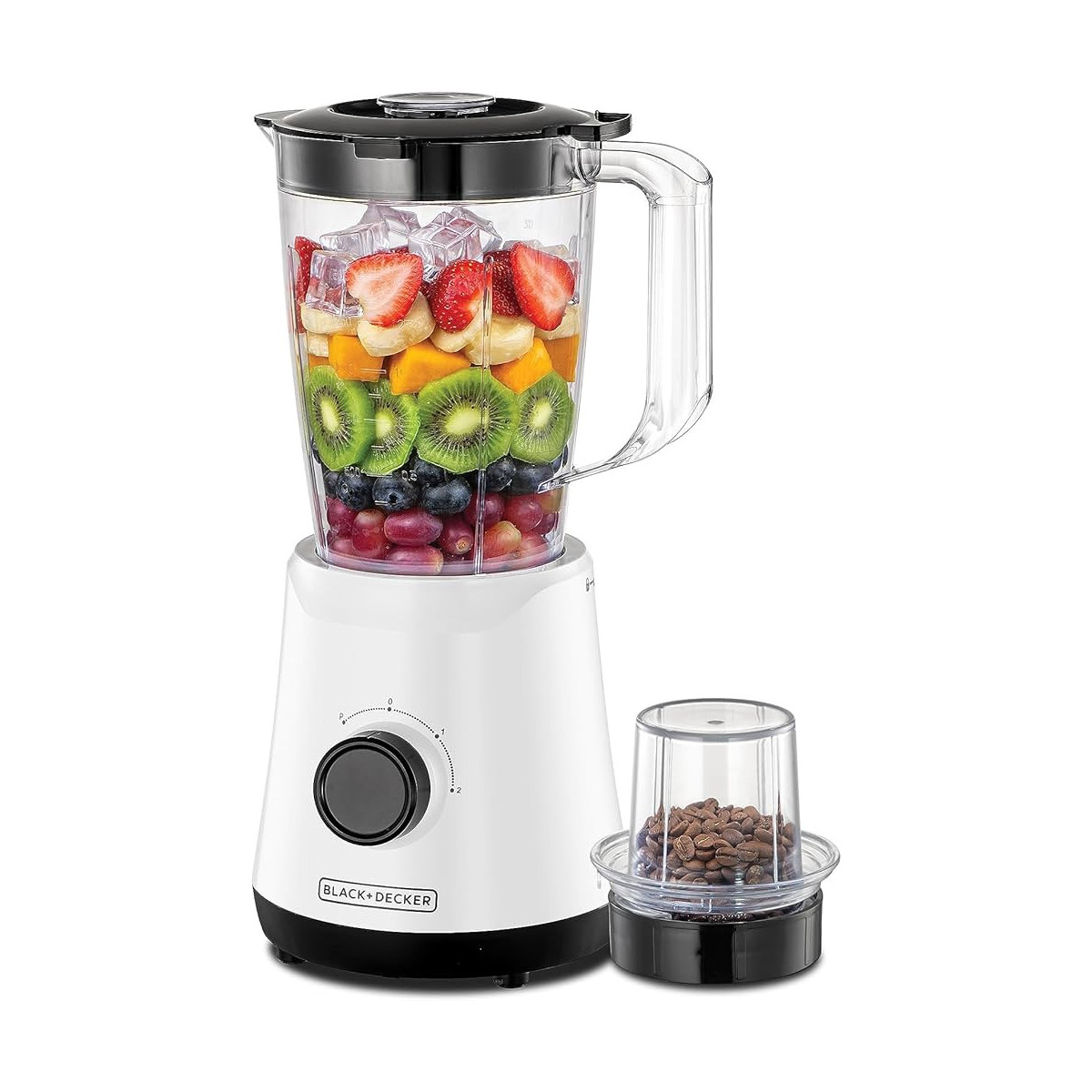 Black & Decker Black+Decker Smoothie Mixer 500W Edelstahl - Bild 3