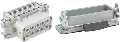 LAPP EPIC® KIT H-A 10 BS AG 10P F Metal Panel-mount Housing