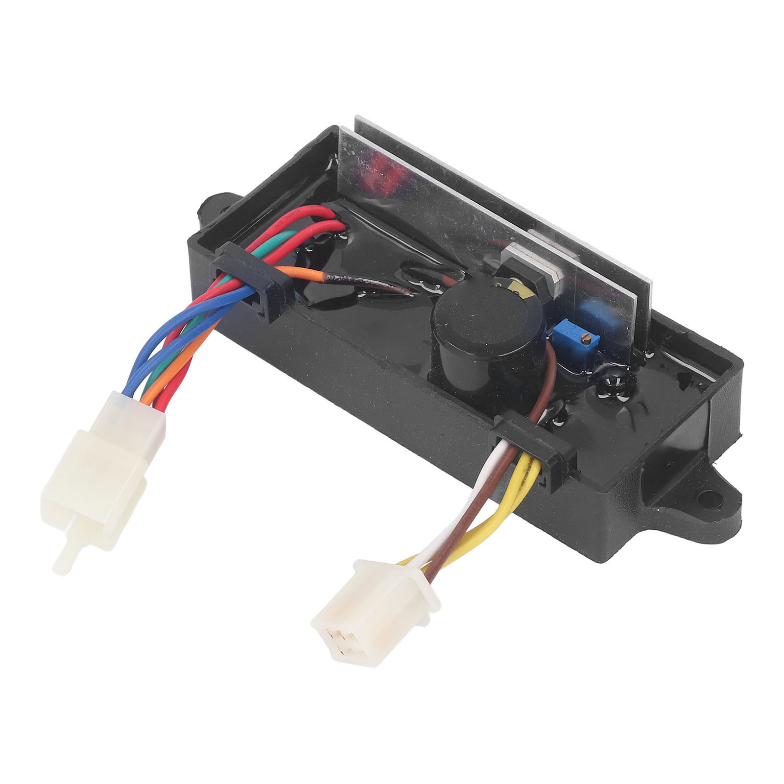 Régulateur de tension automatique monophasé 10 fils pour générateur diesel ou soudeuse, 250 VDC, noir