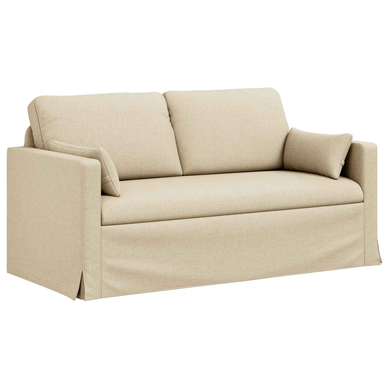Sofa Cream 158 X 78 X 80 Cm Fabric Vidaxl