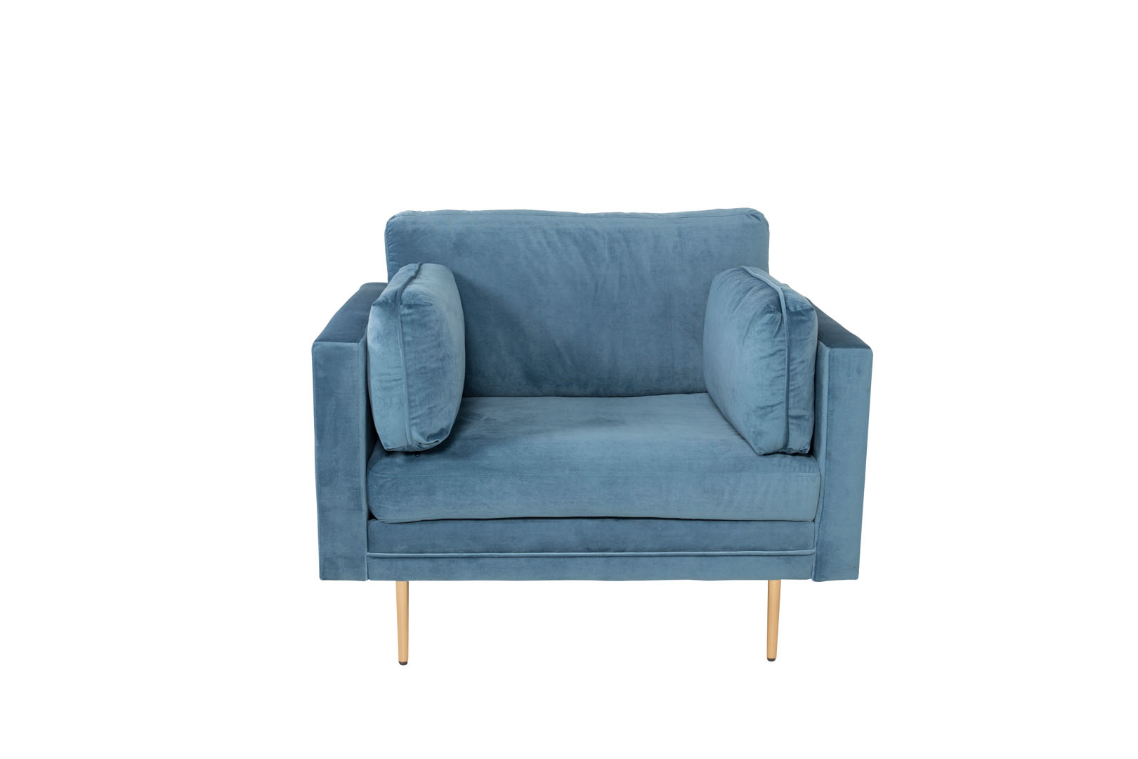Venture Design Blau Boom Sessel Mit Armlehnen, Er Polyester Und Metall, - Bild 3