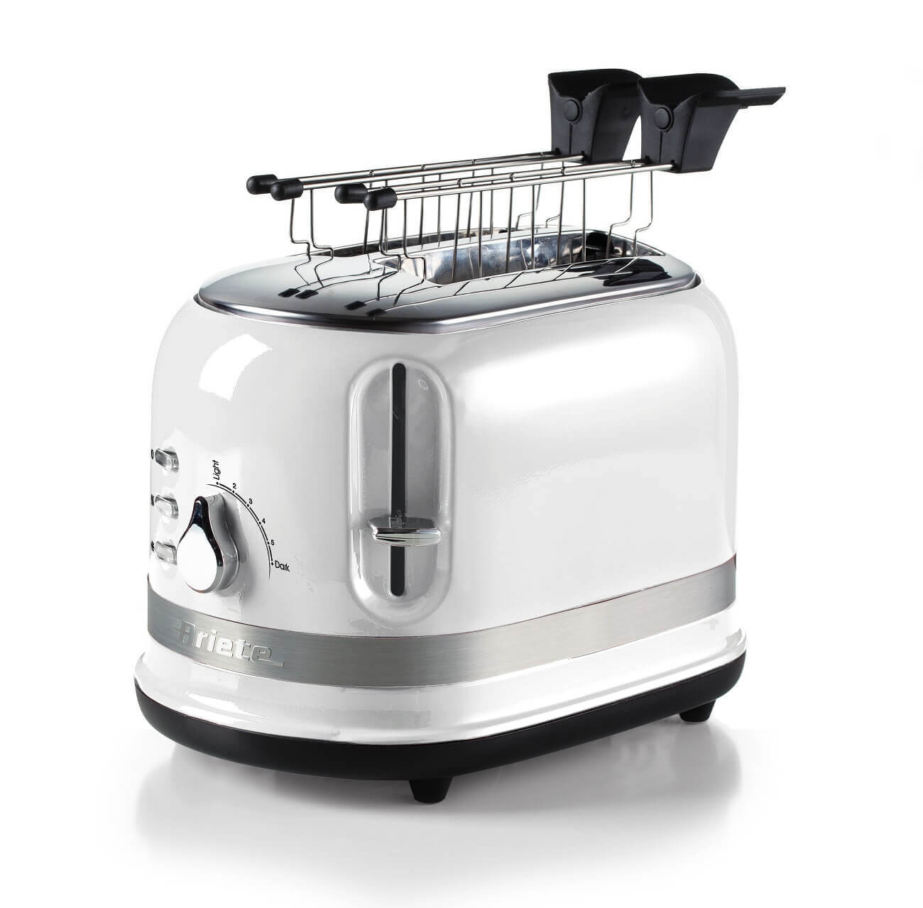 Ariete Weiß Moderna 2-Scheiben Schwarz Toaster - Bild 3