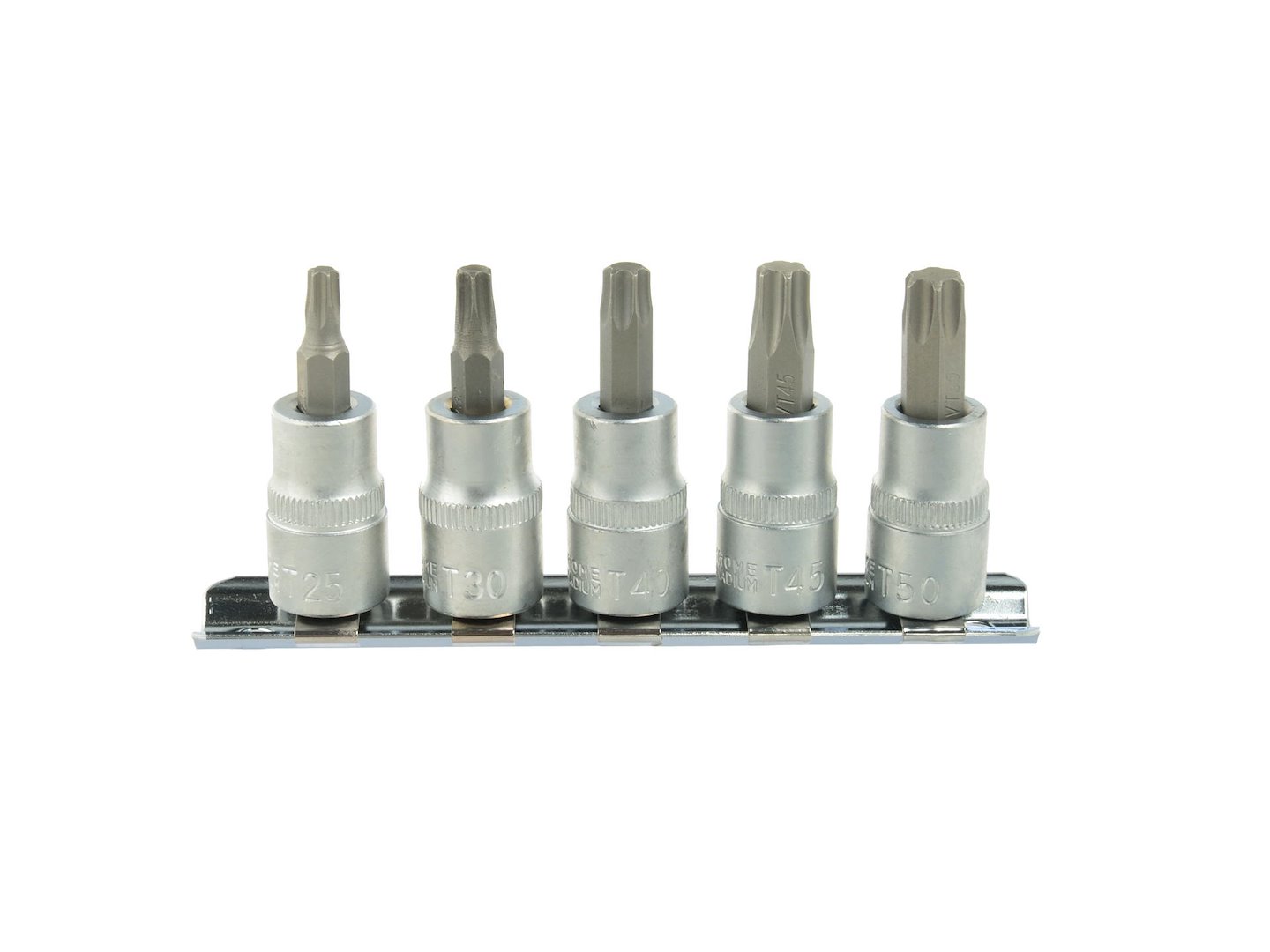 Import 5-teiliger Torx T25-50 3/8" Crv (10/30) Satz
