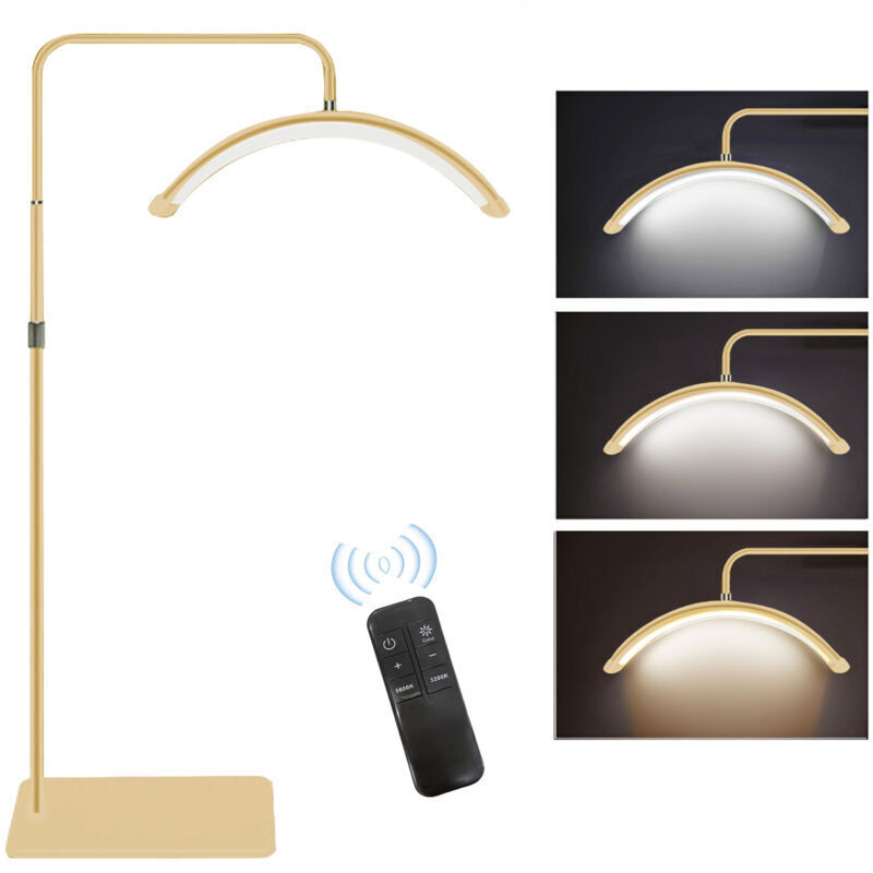 Lampadaire À Cils Demi-lune Pliable – Lampe Led 36w Avec 238 Perles