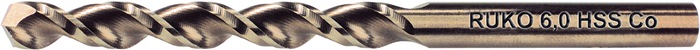 10x foret spiralé DIN 338 utl 3000 hsse-co 5 ø 6 mm — photo de l’offre ManoMano