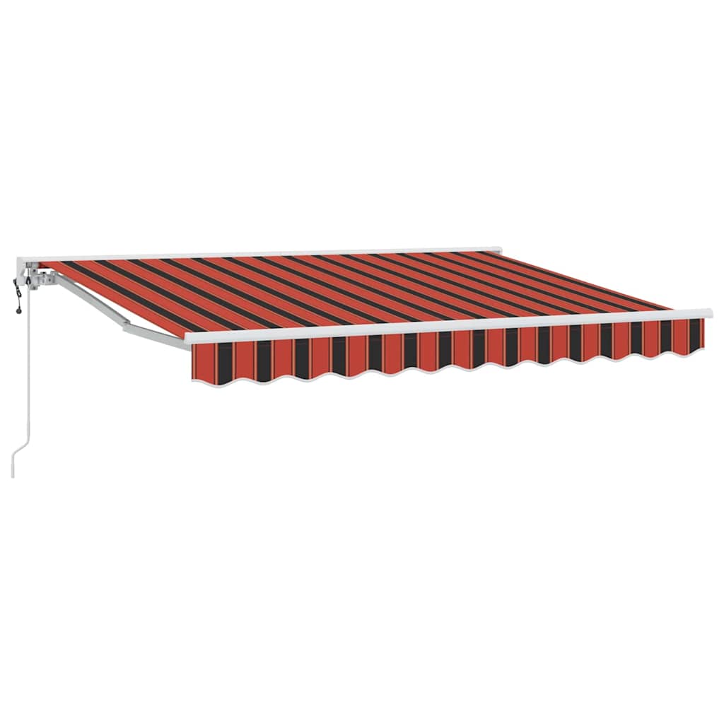 Markisenrahmen Orange Und Schwarz 250 X 200 Cm Vidaxl