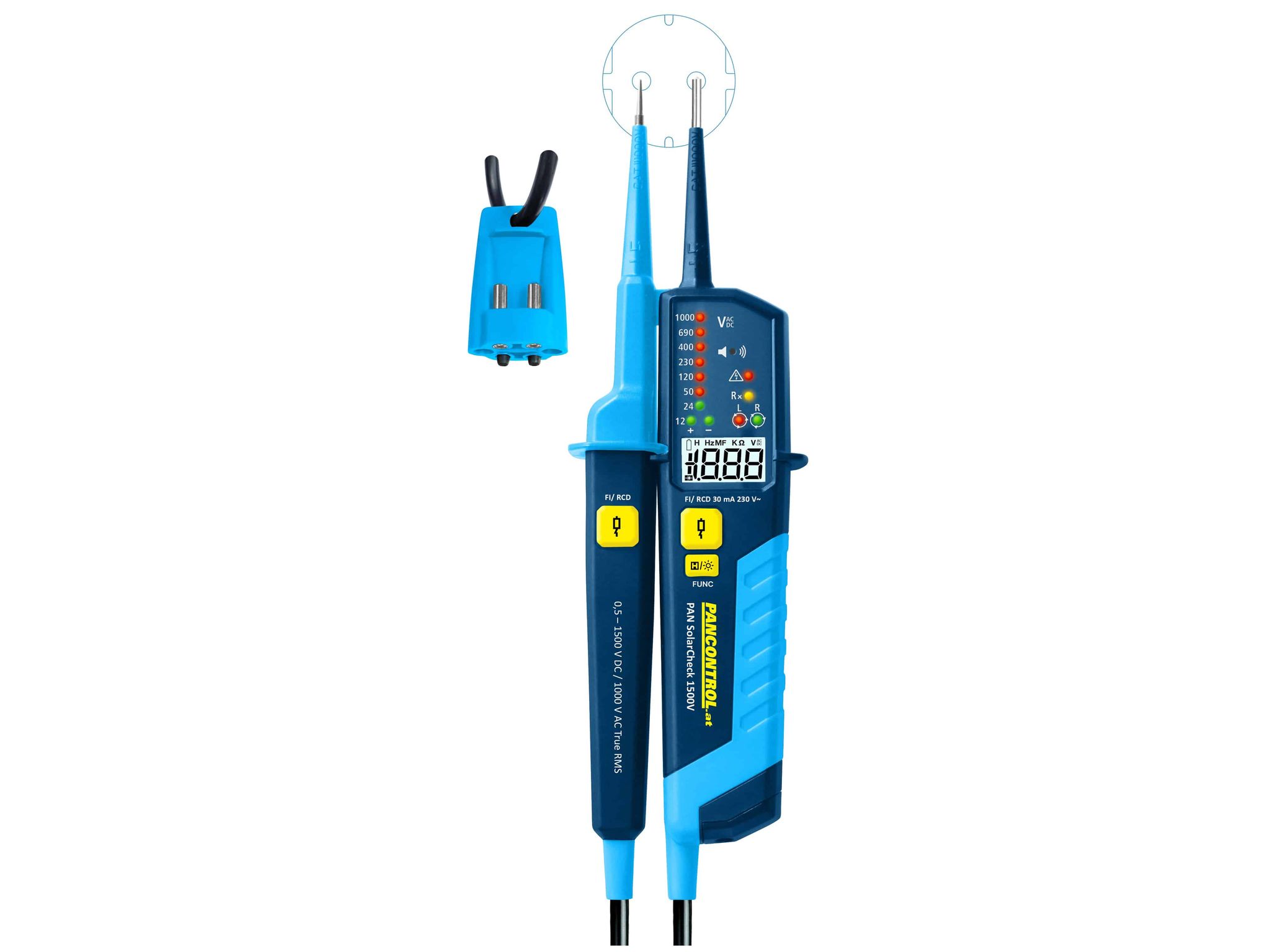 Pancontrol Rote Spannungsprüfer Pan Solarcheck 1500 V - Bild 4