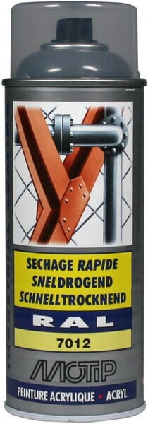 Ral 7012 Acrylspray Basaltgrau Motip 07018