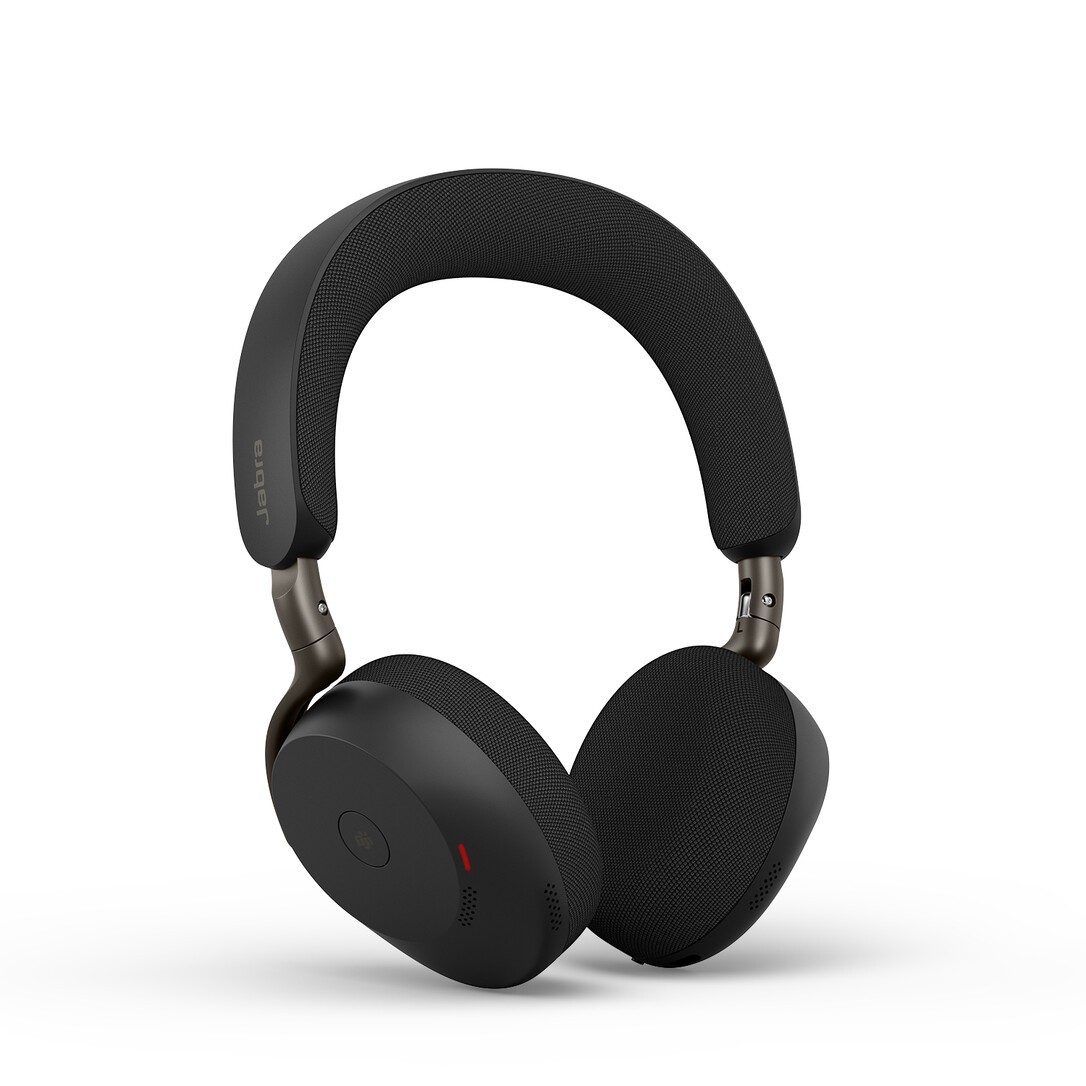 Jabra Evolve3 75 Kabelloses Bluetooth-Headset mit Mikrofon, USB-A, Teams | Aktive Geräuschunterdrückung, bis zu 22 Std. Akku, KI-gestützte Technologie für Sprachanrufe, Schwarz - Bild 12