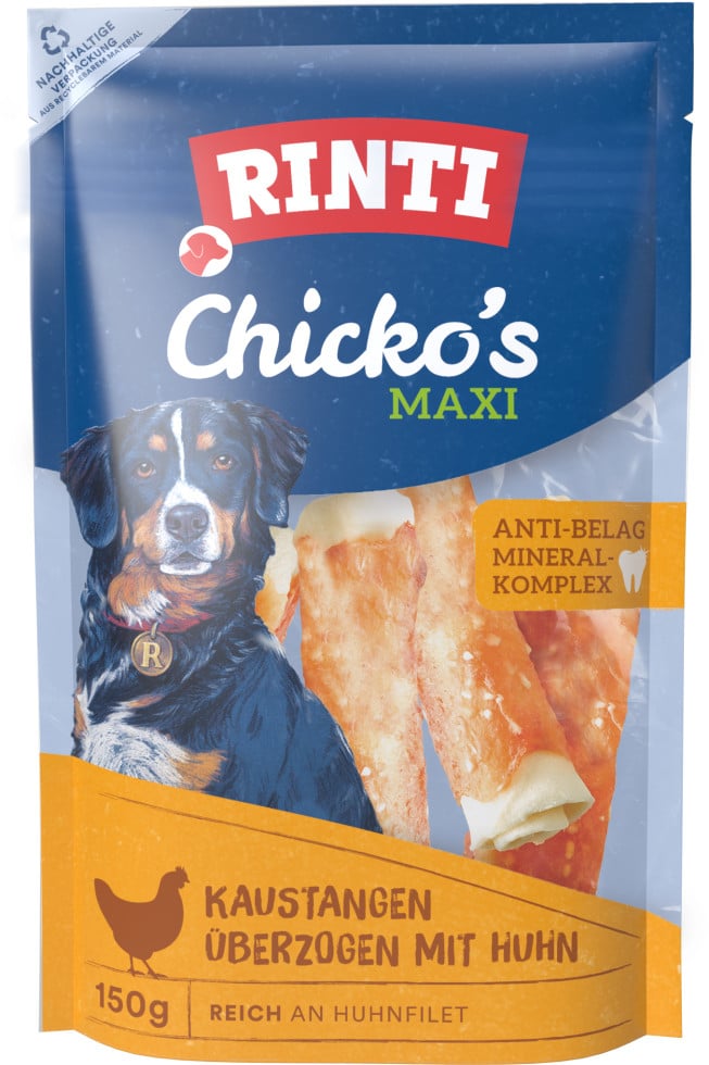 Chicko Maxi Kaustange Huhn 150g Soft Snack - Rinti